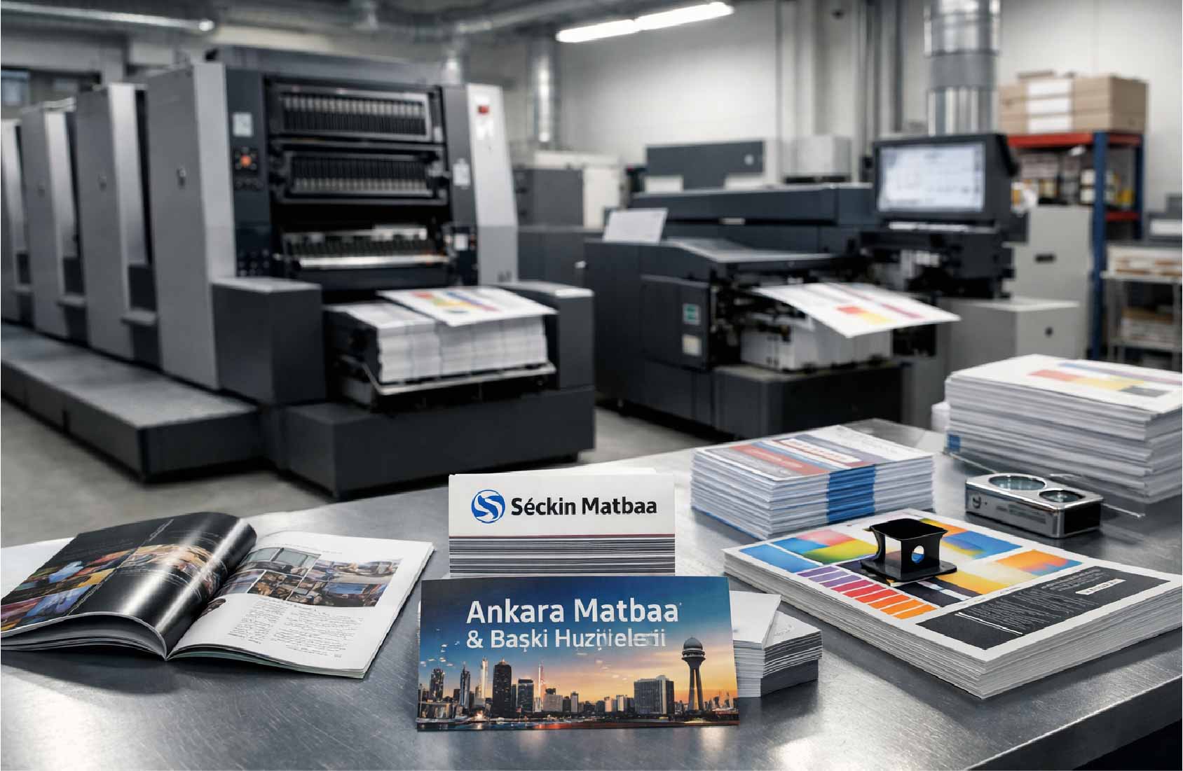 Ankara Matbaa Baskı Hizmetleri: Kalite, Hız ve Güven