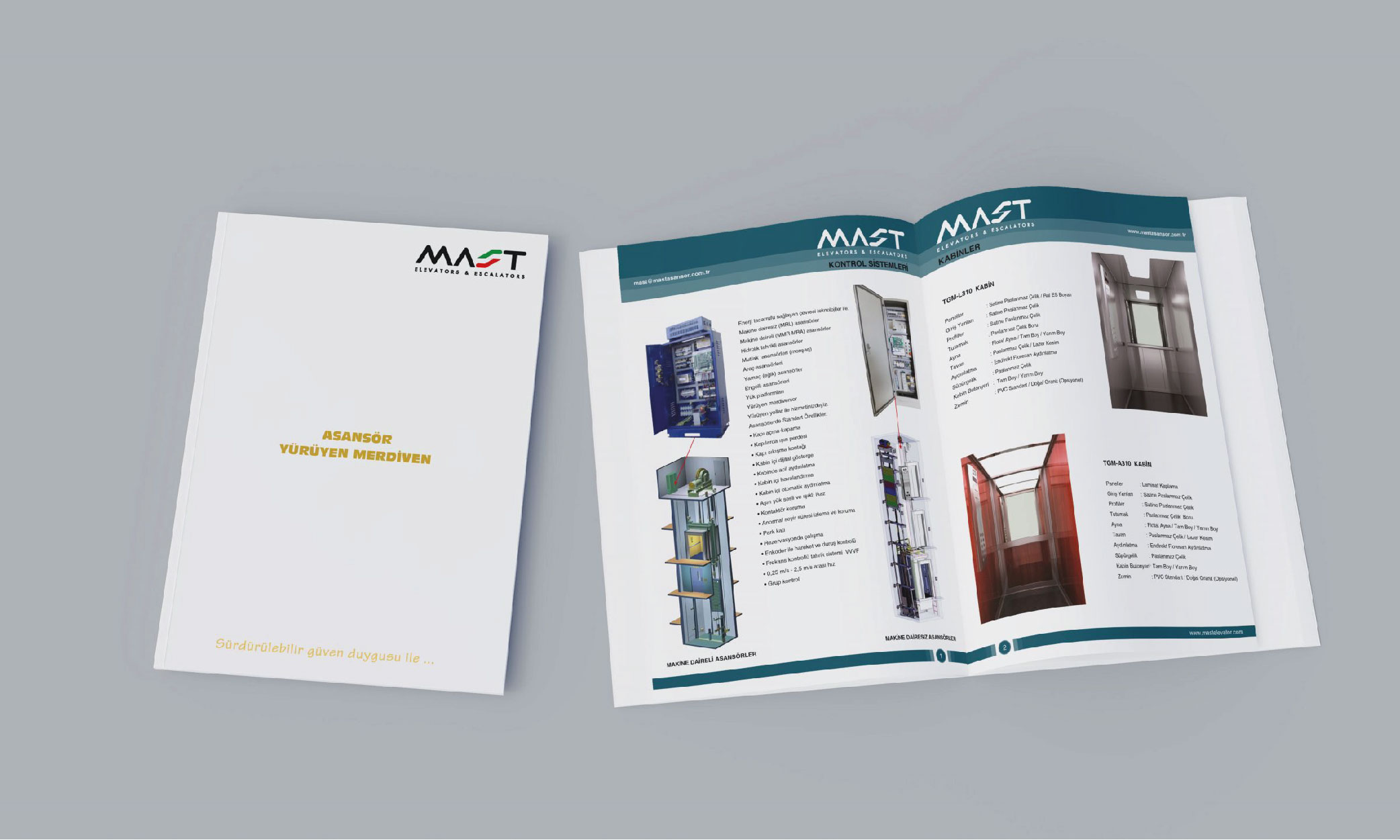Mas Asansör Katalog Basımı