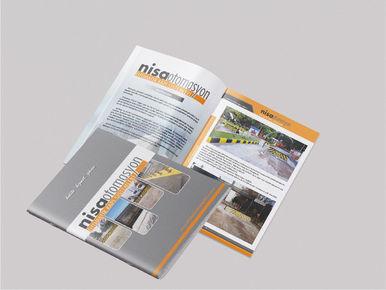 NİSA OTOMASYON KATALOG BASIMI