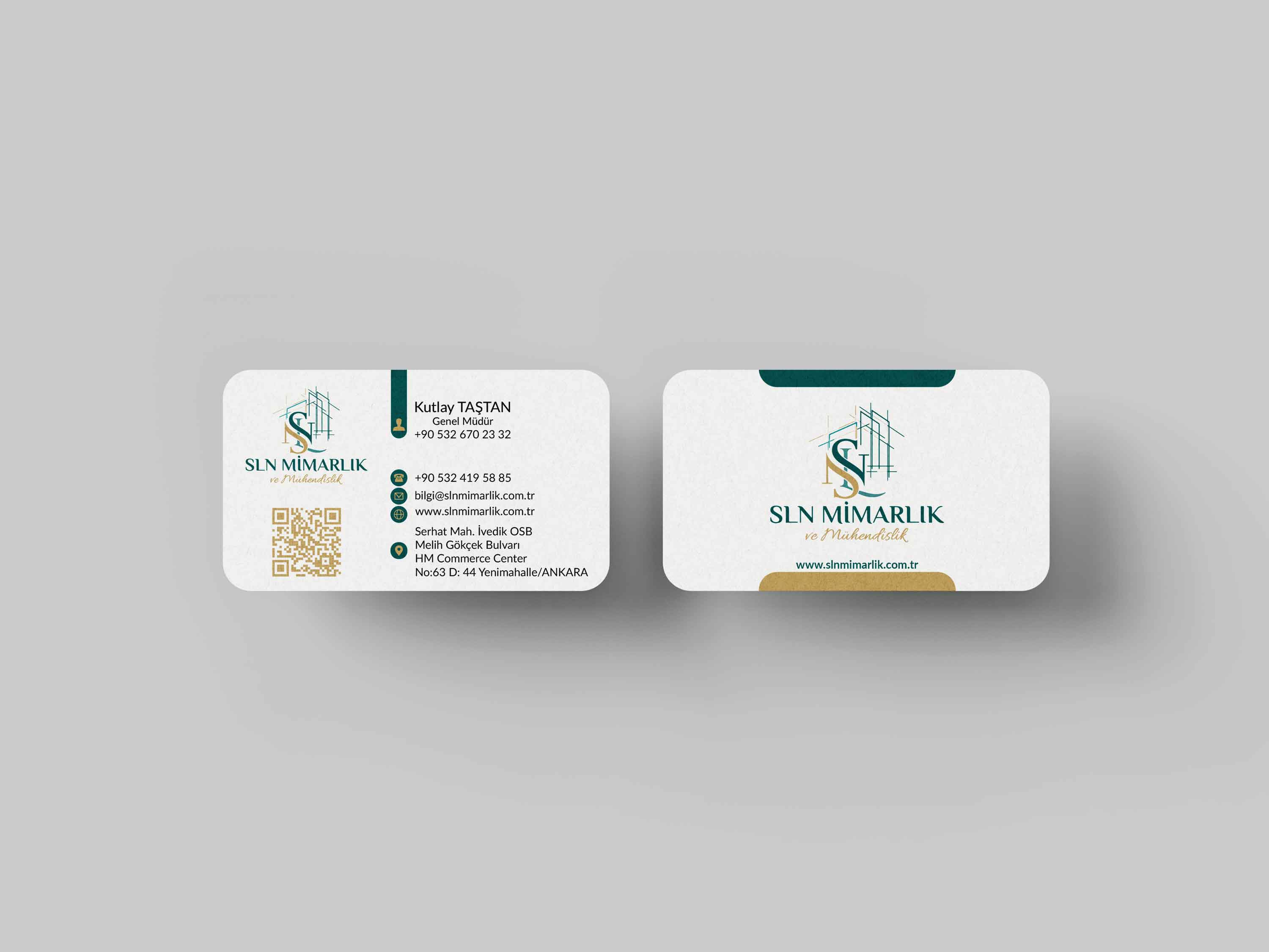 SLN Mimarlık Kartvizit Tasarımı