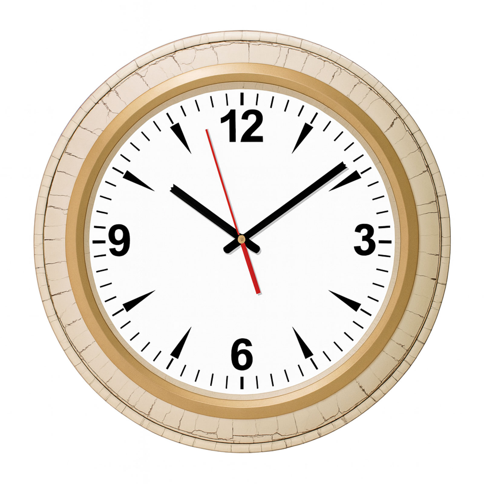 BENDİS509 DESENLİ BRİSTOL KADRAN DUVAR SAATİ (400 MM)