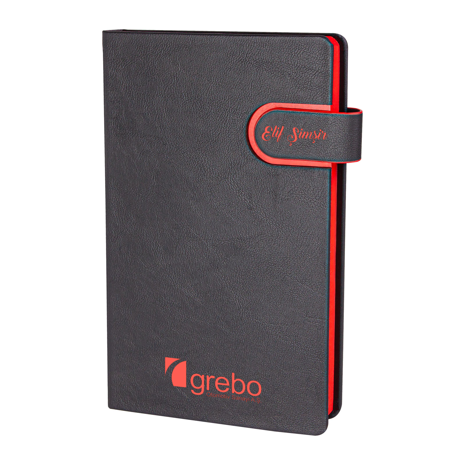 EMEK KIRMIZI TARİHSİZ DEFTER (13X21 CM)