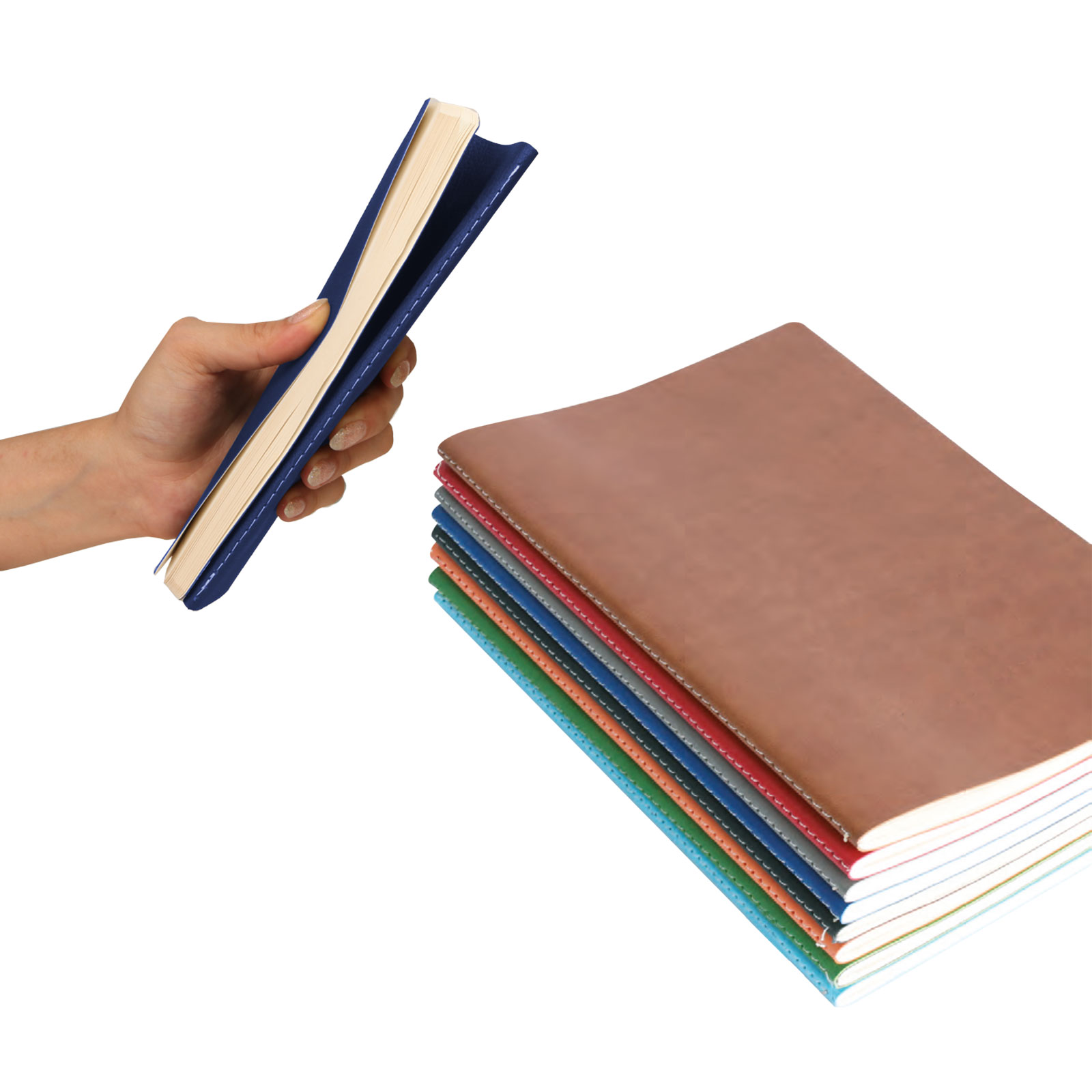 OSTİM LACİVERT TERZİ DİKİŞLİ DEFTER (9X14 CM)