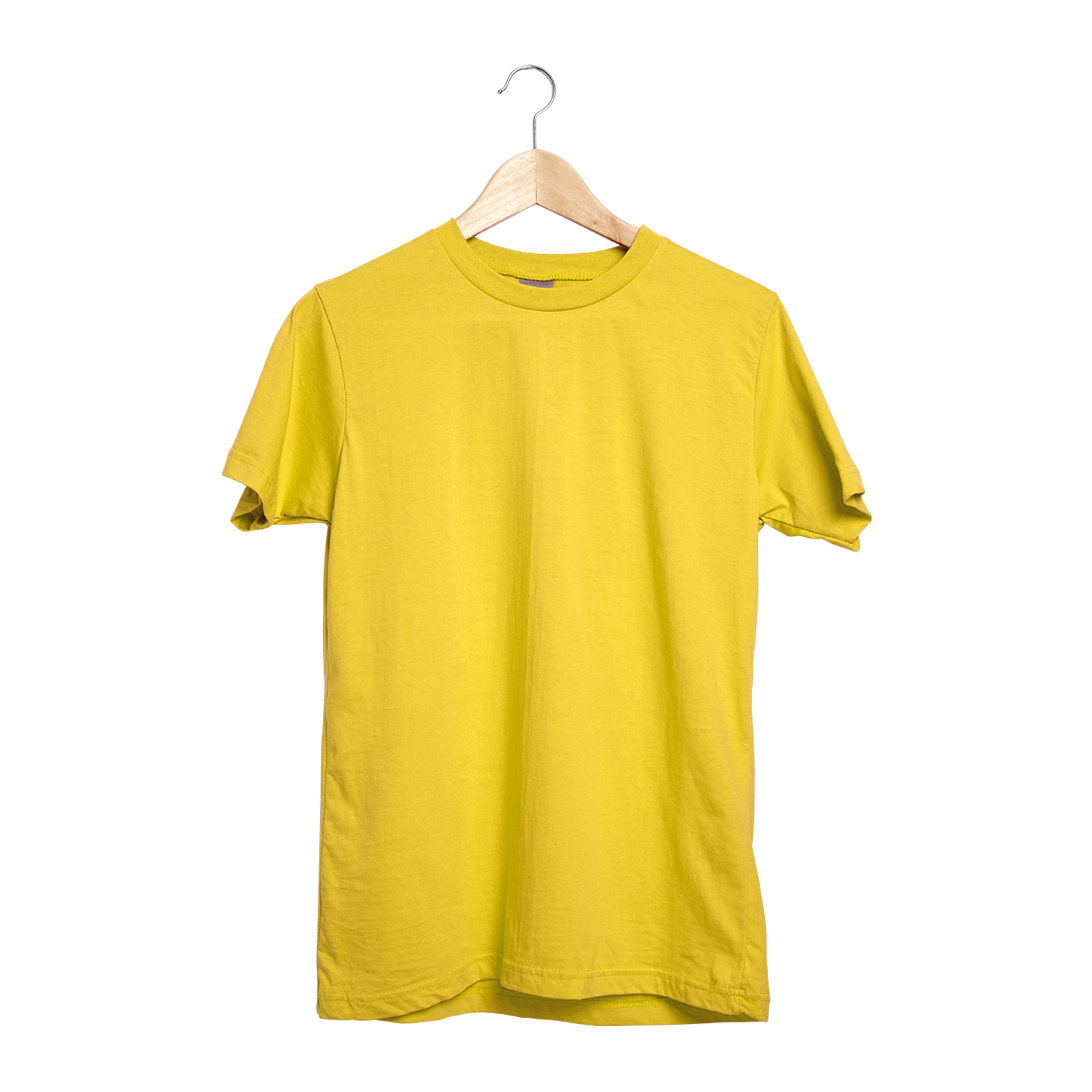 GARDENYA SARI XXL SIFIR YAKA TİŞÖRT