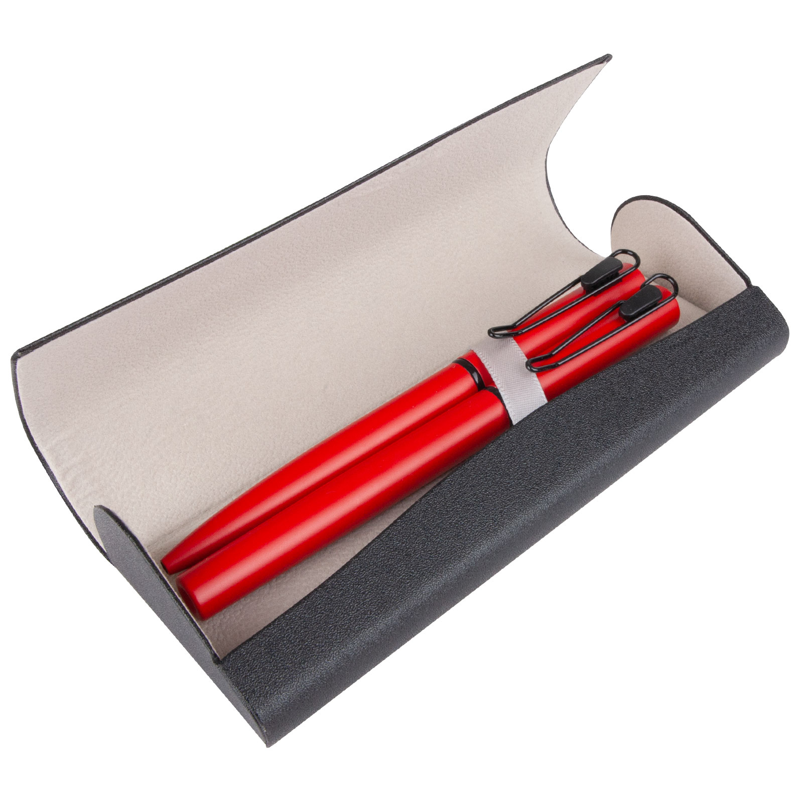 EMİRGAZİ KIRMIZI İKİLİ KALEM SETİ