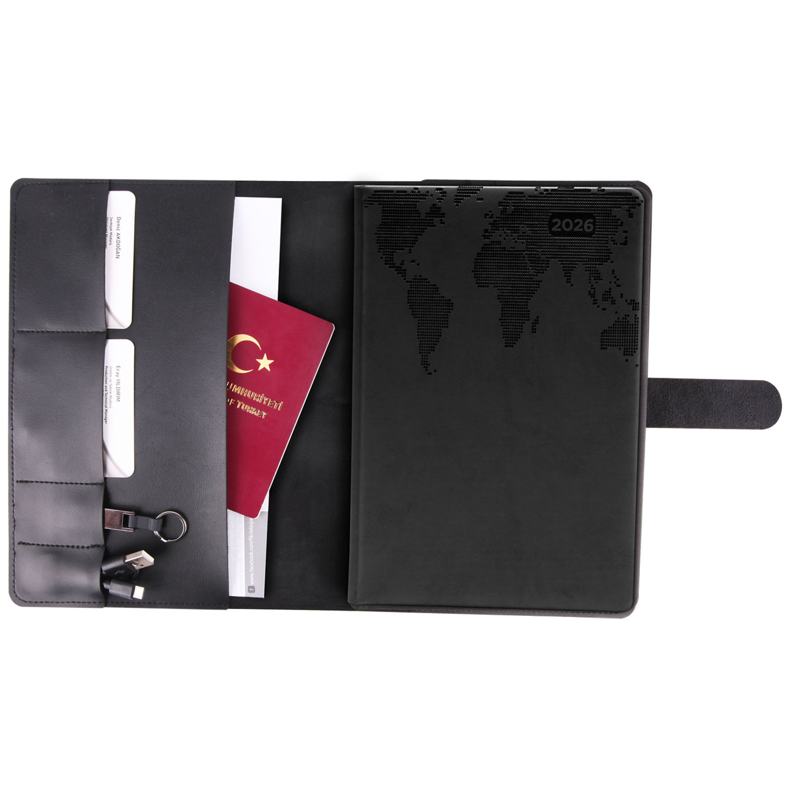 BEŞEVLER GEÇME KAPAK AJANDA (19x26CM)